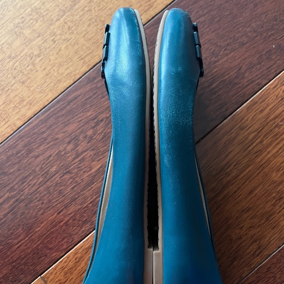 EUC Tory Burch flats teal/blue size 7 - Picture 4 of 4